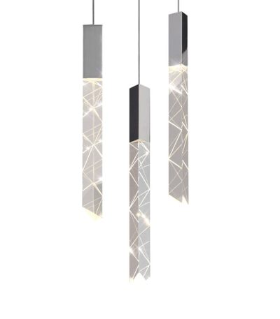 Подвесной светильник Delight Collection Trinity OM8201013-3 chrome