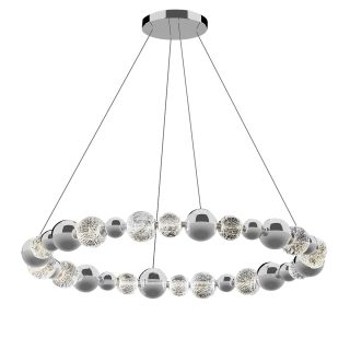 Подвесной светильник DeLight Collection Elliot Diamante MD21001002-1F chrome