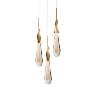 Подвесной светильник DeLight Collection Pour DZ1018P-3 brass