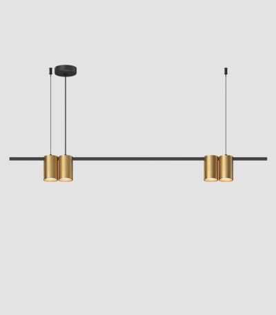 Подвесной светильник Denkirs Orbit DK4061-BK+SG