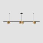 Подвесной светильник Denkirs Orbit DK4063-BK+SG