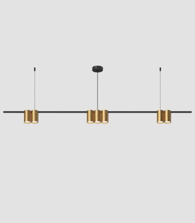Подвесной светильник Denkirs Orbit DK4063-BK+SG
