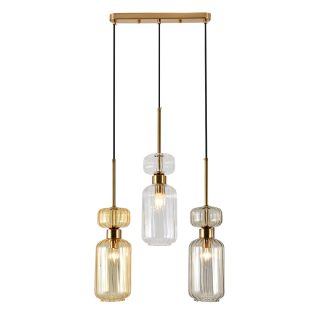 Подвесной светильник Escada Gloss 1141/3S BG/CL/AM