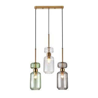 Подвесной светильник Escada Gloss 1141/3S CL/GN/SM