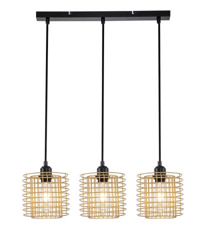 Подвесной светильник Escada Grid 10190/3S Gold