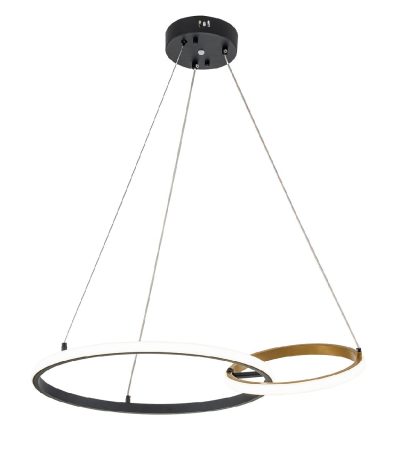 Подвесной светильник Escada Relation 10230/2LED Black/Gold