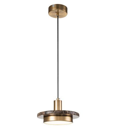 Подвесной светильник Escada Torano 10260/1LED Brown marble