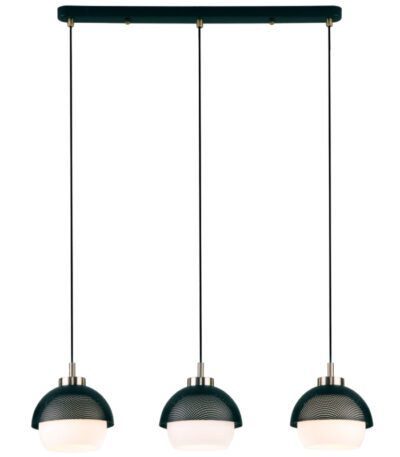 Подвесной светильник Eurosvet 50106/3 античная бронза/черный