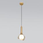 Подвесной светильник Eurosvet 50188/1 янтарный