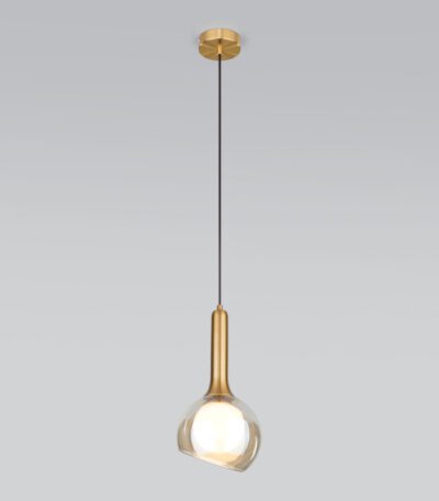 Подвесной светильник Eurosvet 50188/1 янтарный