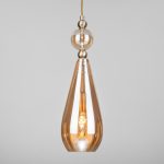 Подвесной светильник Eurosvet 50202/1 янтарный