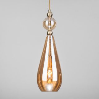 Подвесной светильник Eurosvet 50202/1 янтарный