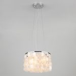 Подвесной светильник Eurosvet 60005/3 хром/перламутр