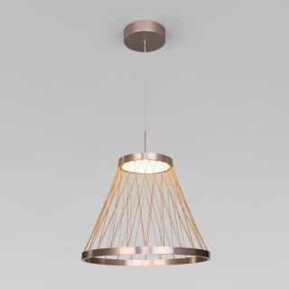 Подвесной светильник Eurosvet Cesta 40016/1 LED коричневый a069283