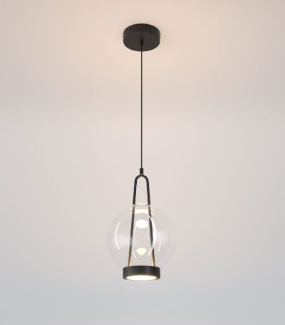 Подвесной светильник Eurosvet Frasco 50267/1 LED черный a069346