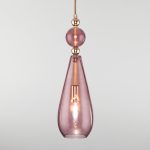 Подвесной светильник Eurosvet Ilario 50202/1 пурпурный