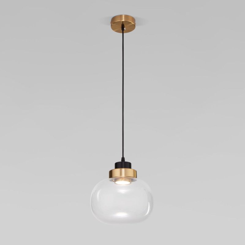 Подвесной светильник Eurosvet Jeffry 50241/1 LED прозрачный a060675 Подвесной светильник Eurosvet Jeffry 50241/1 LED прозрачный a060675