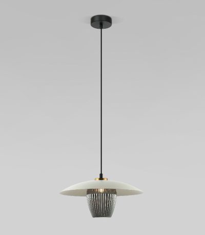 Подвесной светильник Eurosvet Kamari 50259/1 белый/дымчатый a064949