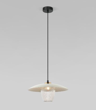 Подвесной светильник Eurosvet Kamari 50259/1 белый/прозрачный a064948