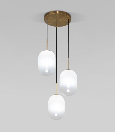 Подвесной светильник Eurosvet Loona 60161/3 латунь a065613