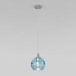 Подвесной светильник Eurosvet Lotus 50221/1 голубой