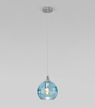 Подвесной светильник Eurosvet Lotus 50221/1 голубой