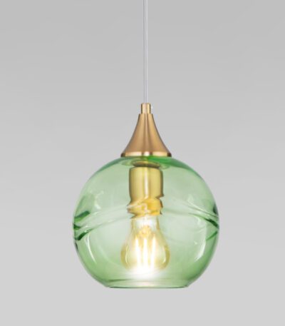 Подвесной светильник Eurosvet Lotus 50221/1 зеленый