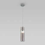 Подвесной светильник Eurosvet Lumen 50244/1 LED хром/дымчатый a061289