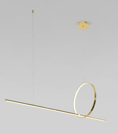 Подвесной светильник Eurosvet Mist 90266/1 золото a060615