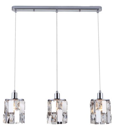 Подвесной светильник Eurosvet Scoppio 50101/3 хром