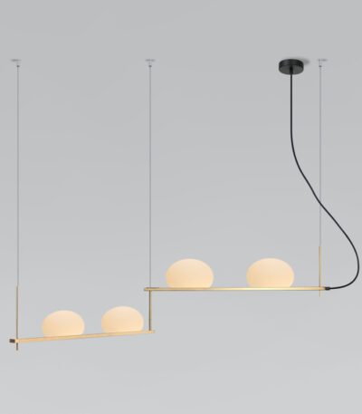 Подвесной светильник Eurosvet Stair 70145/4 латунь a061376