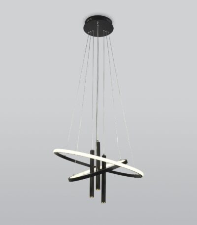 Подвесной светильник Eurosvet Stroke 90270/3 черный a060637