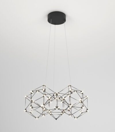 Подвесной светильник Eurosvet Uma 90169/5 черный жемчуг a061150