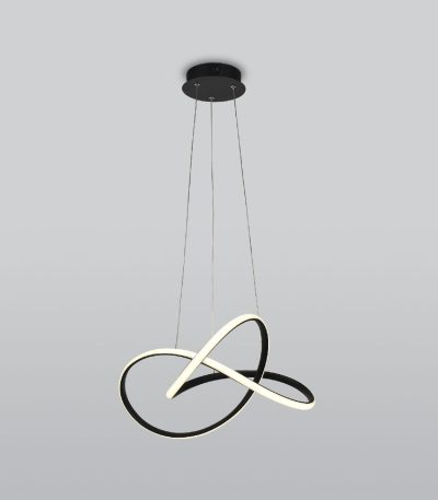 Подвесной светильник Eurosvet Wind 90312/1 черный a060656