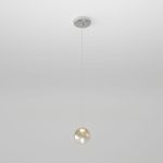 Подвесной светильник Eurosvet Wonder 50234/1 LED янтарный a058640