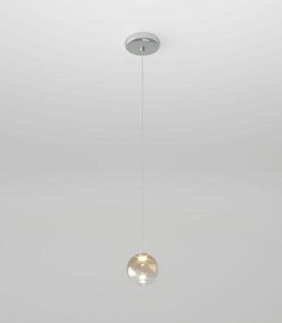 Подвесной светильник Eurosvet Wonder 50234/1 LED янтарный a058640