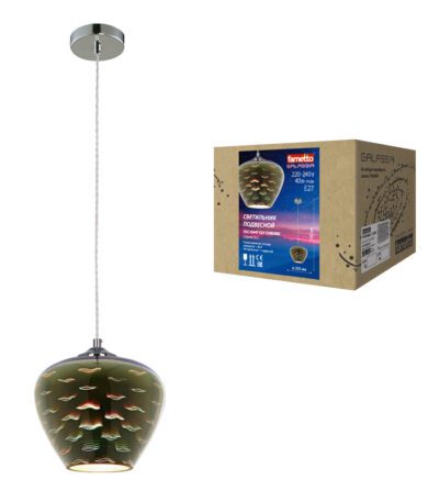 Подвесной светильник Fametto Galassia DLC-G447 E27 CHROME