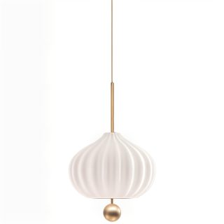 Подвесной светильник iLamp Pear 10808P/1 WH-GL