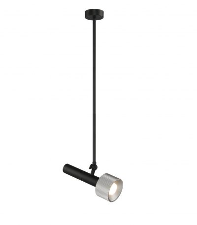 Подвесной светильник iLedex Delta 2361-1 BK+SL