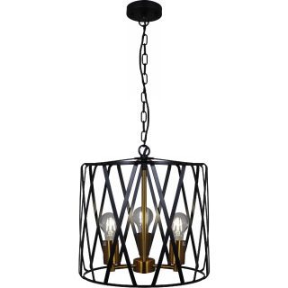 Подвесной светильник Illumico IL1023-3PB-05 BK GD