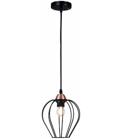 Подвесной светильник Illumico IL2001-1PA-05 BK ROSE GD