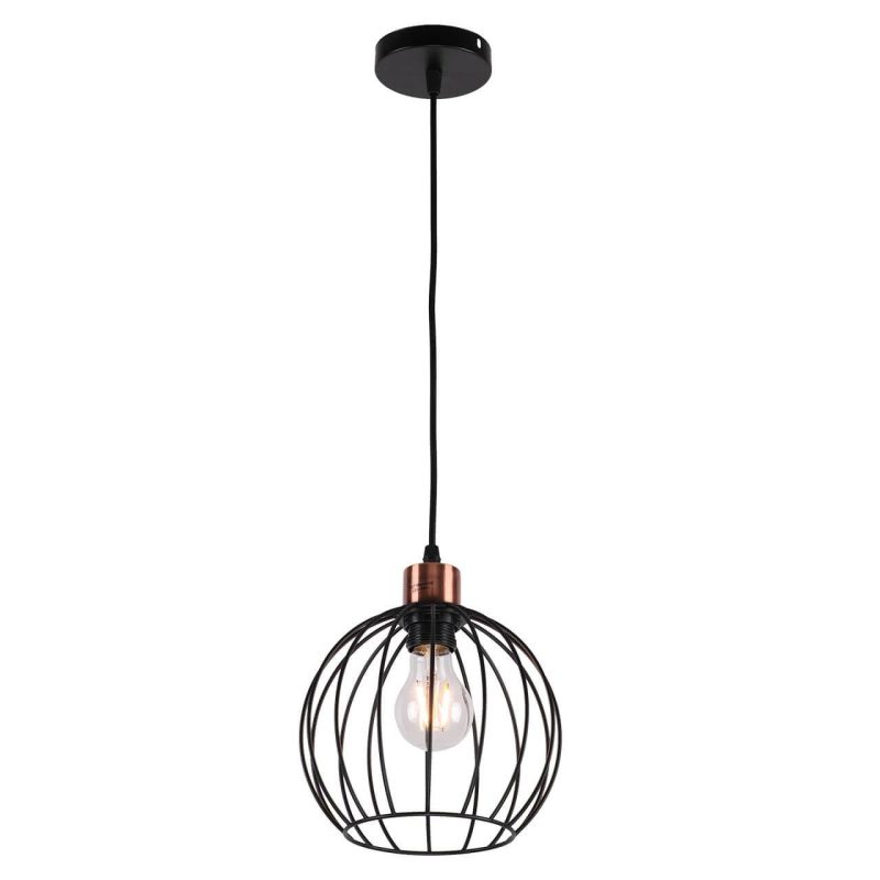 Подвесной светильник IMEX MD.0229-1-P BK Подвесной светильник IMEX MD.0229-1-P BK