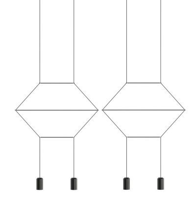 Подвесной светильник ImperiumLoft Via Wireflow Polyhedral 144326-22