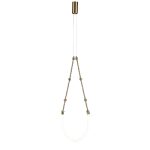 Подвесной светильник Indigo Corda 14010/1P Brass V000062L