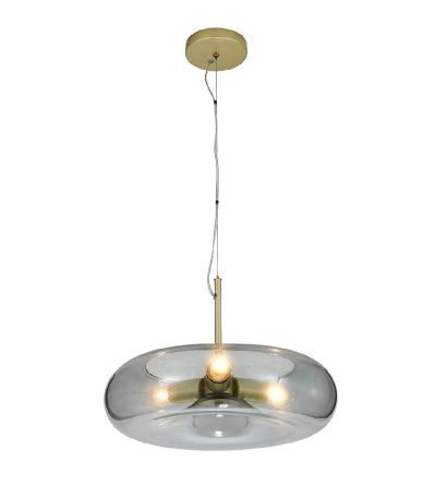 Подвесной светильник Indigo Leggero 11062/3P Smoke V000541