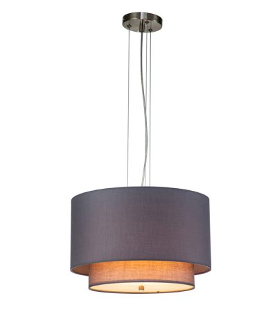 Подвесной светильник Indigo Nebbia 13020/1P Nickel V000354