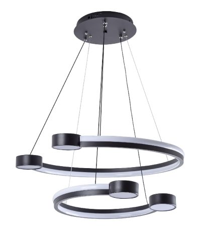 Подвесной светильник LED4U L7100-2 BK