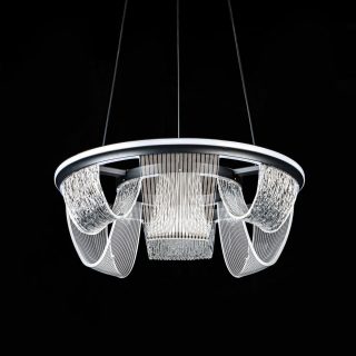 Подвесной светильник LED4U L7706-460 BK