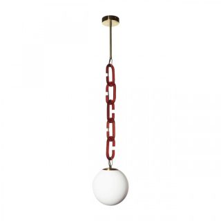 Подвесной светильник Loft IT Chain 10128P Red