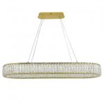 Подвесной светильник Newport 8240N/90 oval gold М0071033